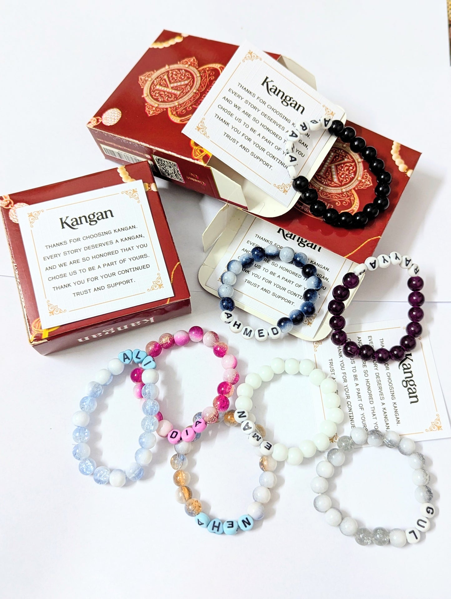 Mono Chromic Named Bracelet
