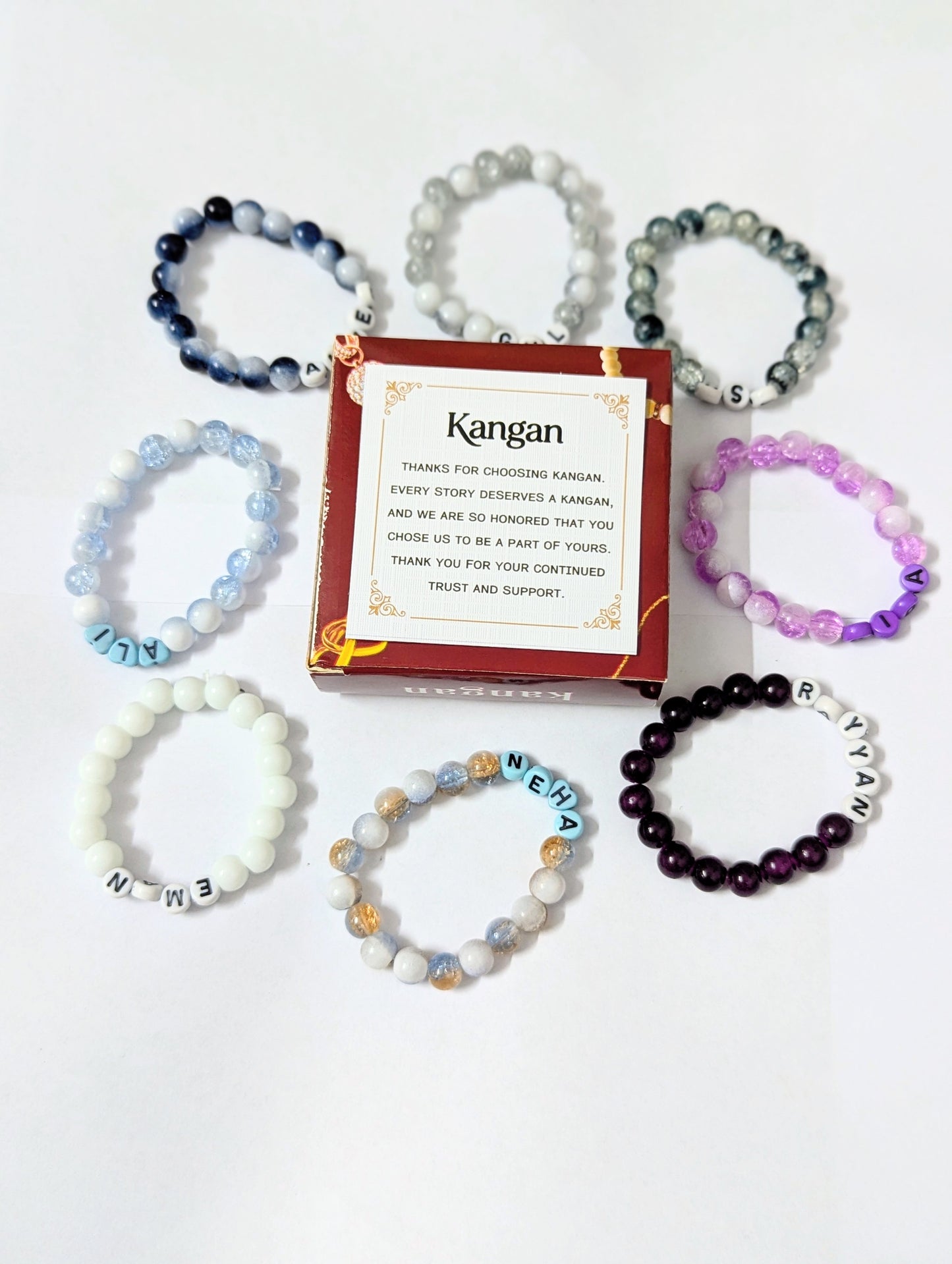 Mono Chromic Named Bracelet