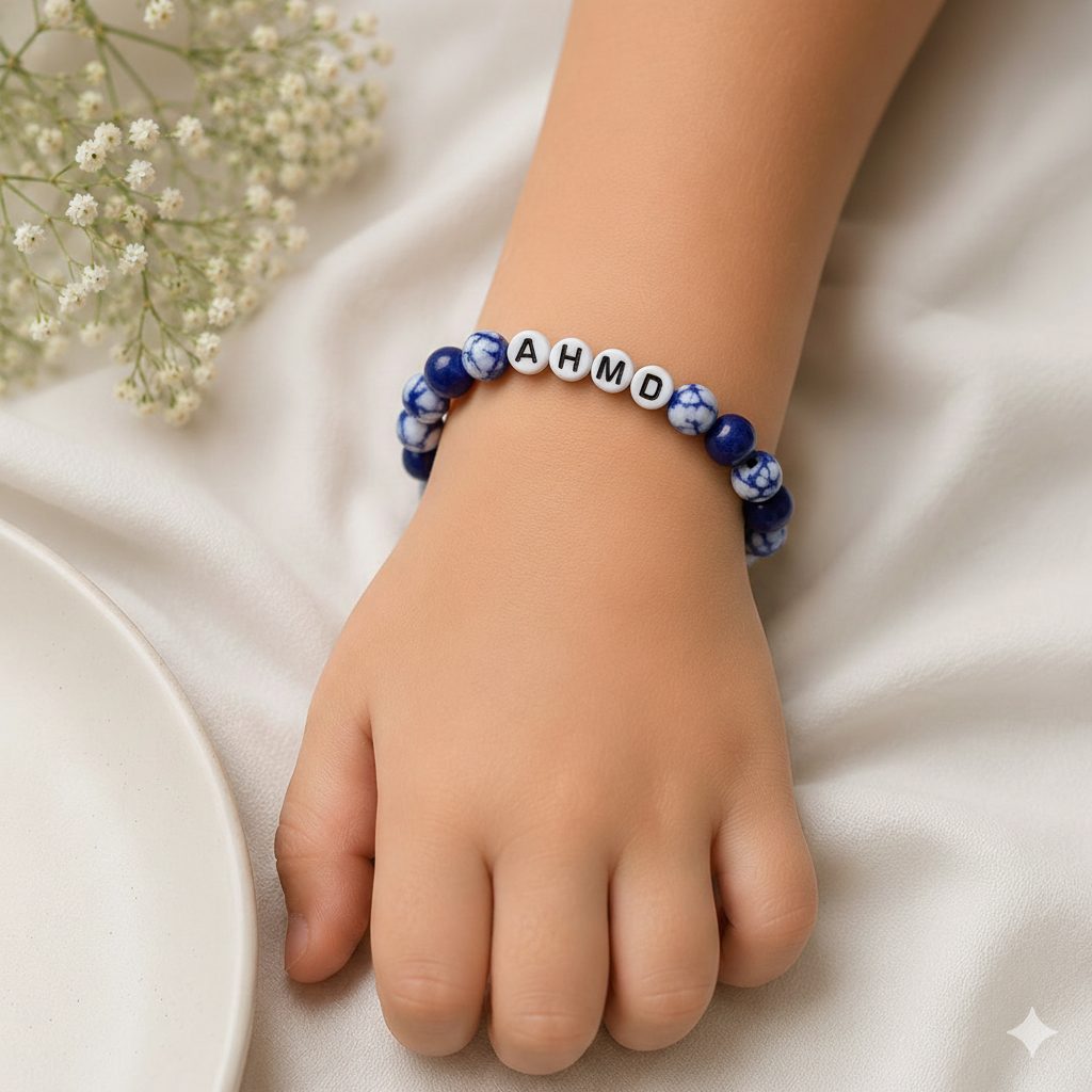 Poly Chromic Personalized Name Bracelet